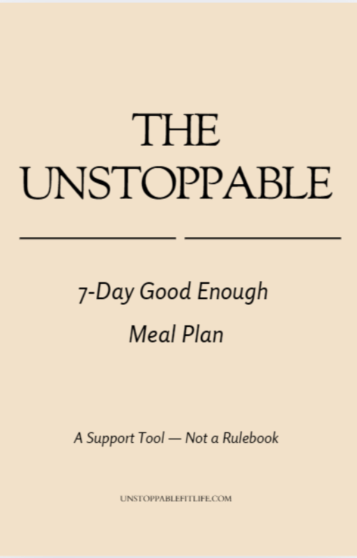 7-Day Good Enough Meal Plan cover